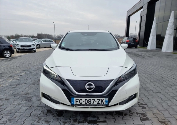 Nissan Leaf cena 72700 przebieg: 72000, rok produkcji 2019 z Wyśmierzyce małe 596